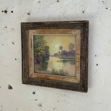 Load image into Gallery viewer, Early 20th Century French Riverside Landscape