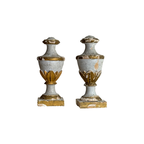 Pair Of 19th Century French Altar Candle Stands