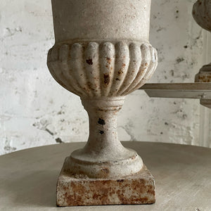 Pair Of Early 19th Century French Cast Iron Urns