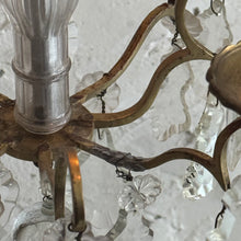 Load image into Gallery viewer, Late 19th Century French 4-Arm Candle Chandelier