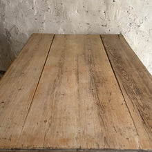 Load image into Gallery viewer, Late 19th Century French Pine Prep Table