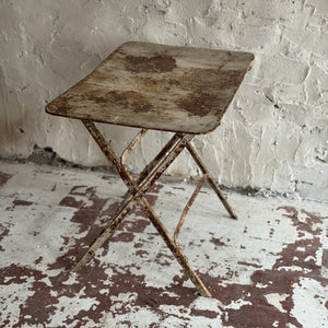 Late 19th Century French Folding Bistro Table