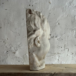 Late 19th Century French Plaster Putti Head