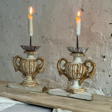 Load image into Gallery viewer, Pair Of Early 19th Century Italian Candlesticks