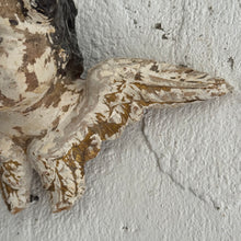 Load image into Gallery viewer, 19th Century French Carved Polychrome Cherub Wall Fragment