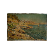 Load image into Gallery viewer, Frachier - Marseille Coast, 1906 | Antique French Oil Painting