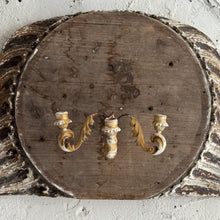 Load image into Gallery viewer, Late 18th Century French Wooden Boiserie Candelabra