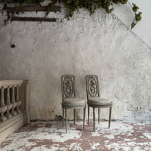 Load image into Gallery viewer, Pair Of Early 19th Century French Bedroom Chairs