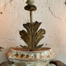 Load image into Gallery viewer, Late 19th Century French Candle Appliqué