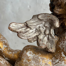 Load image into Gallery viewer, Early 19th Century Italian Carved Flying Cherub