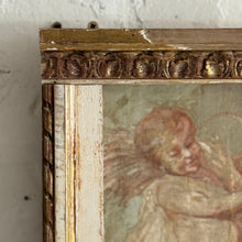 Load image into Gallery viewer, Pair Of Early 19th Century French Putti Paintings On Canvas