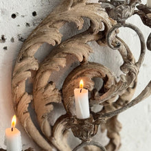 Load image into Gallery viewer, Late 19th Century French Candle Appliqué