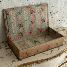 Load image into Gallery viewer, 19th Century French Fabric Box