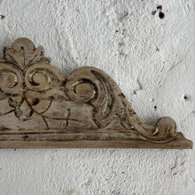 Load image into Gallery viewer, 19th Century French Wooden Pediment