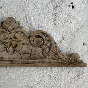 19th Century French Wooden Pediment