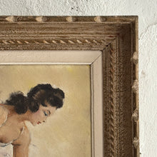 Load image into Gallery viewer, Late 19th Century French Ballerina Painting