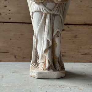 Early 19th Century French Wooden Angel