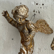 Load image into Gallery viewer, Pair Of Late 18th Century French Wooden Putti