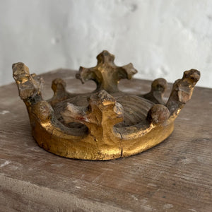 19th Century French Wooden Crown