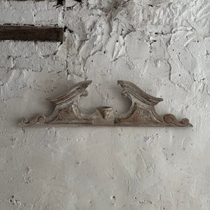 Late 19th Century French Wooden Pediment