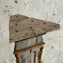 Load image into Gallery viewer, Late 18th Century French Faux Marble &amp; Gilt Candle Stand