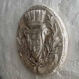 Late 19th Century French Plaster Medallion Sample