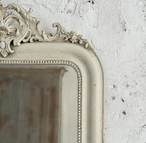 19th Century French Crested Mirror