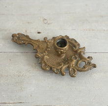 Load image into Gallery viewer, Late 19th Century French Brass Candle Holder