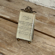 Load image into Gallery viewer, Late 19th Century French Glass Picture Frame