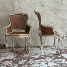 Load image into Gallery viewer, Pair Of 19th Century French Rattan Armchairs