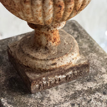 Load image into Gallery viewer, Early 19th Century French Cast Iron Parisian Urn