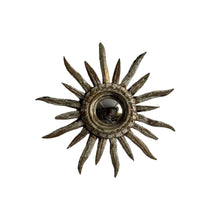 Load image into Gallery viewer, Late 19th Century French Convex Sunburst Mirror