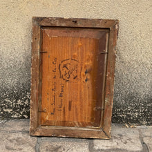 Load image into Gallery viewer, Late 19th Century French Oil Painting of Rue Saint-Pavin de la Cité, Vieux Mans, Le Mans