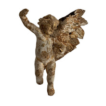Load image into Gallery viewer, 19th Century Baroque Style Carved Wooden Cherub