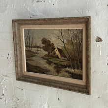 Load image into Gallery viewer, 20th Century French River Landscape Oil Painting