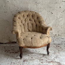 Load image into Gallery viewer, 19th Century French Napoleon III Crapaud Armchair, c.1870