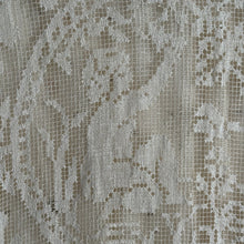 Load image into Gallery viewer, Late 19th Century French Filet Lace Curtain with Cherub Motif