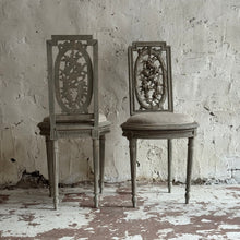 Load image into Gallery viewer, Pair Of Early 19th Century French Bedroom Chairs