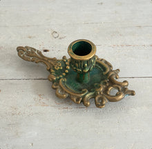 Load image into Gallery viewer, Late 19th Century French Brass Candleholder