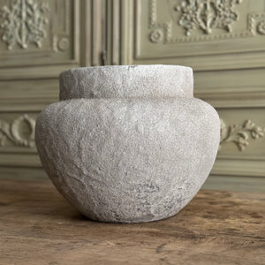 Natural Cement Vase