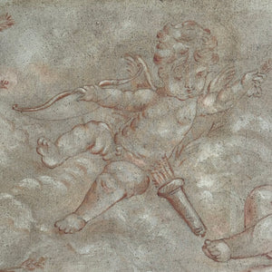 Late 18th Century French Putti Painting