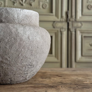 Natural Cement Vase