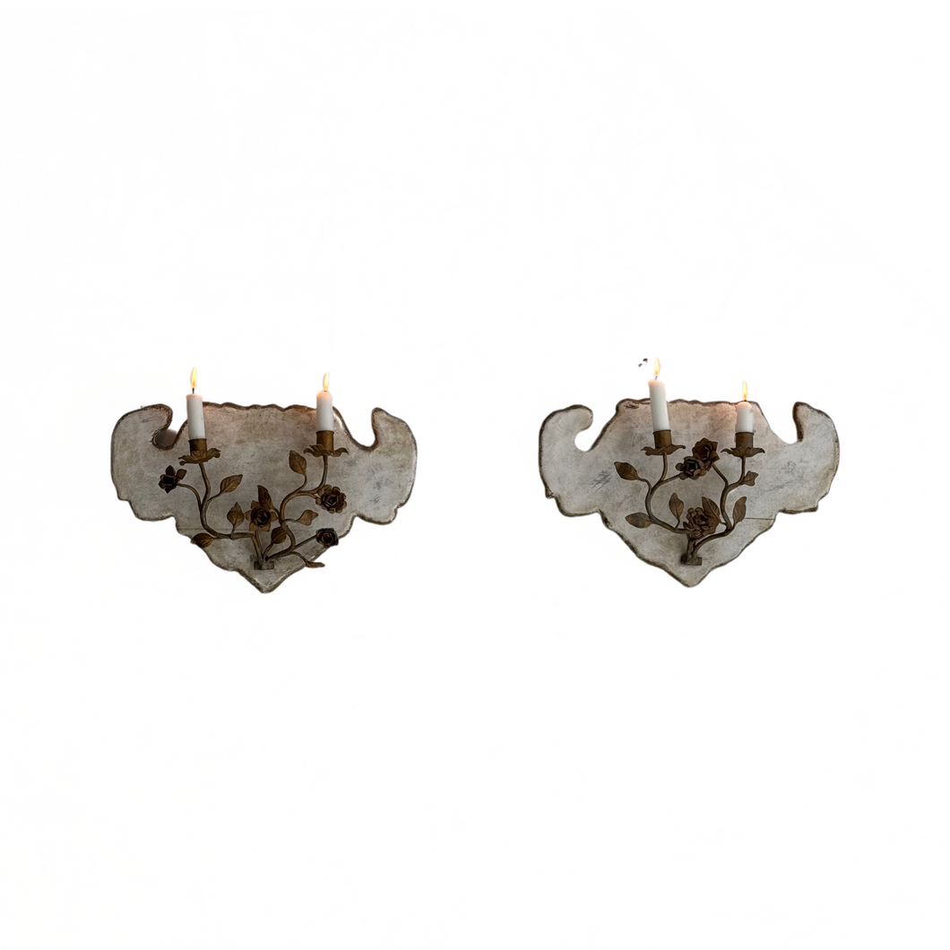 Pair Of Late 19th Century French Candle Sconce