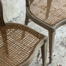 Load image into Gallery viewer, Pair Of Early 19th Century French Caned Chairs