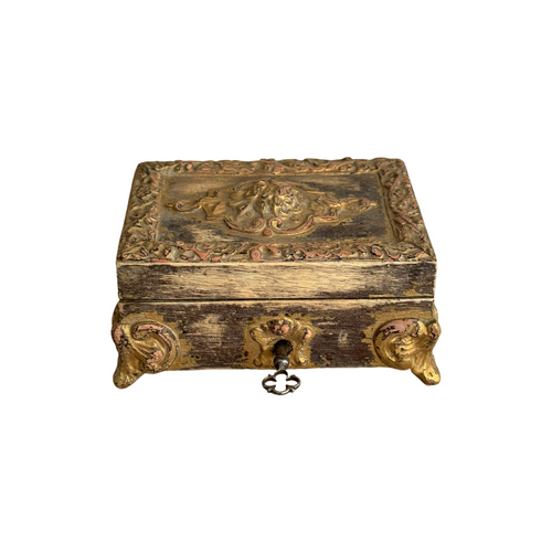 20th Century French Wooden Box
