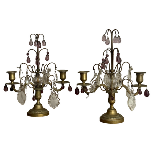 Pair Of Late 19th Century French Candle Girandoles