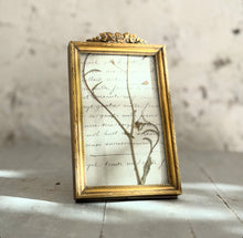 Load image into Gallery viewer, 19th Century French Brass Picture Frame