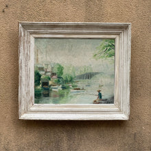 Load image into Gallery viewer, Mid-20th Century Impressionist River Landscape, Signed