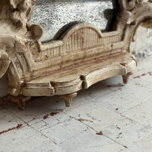 Load image into Gallery viewer, Late 18th Century Italian Rococo carved mirror