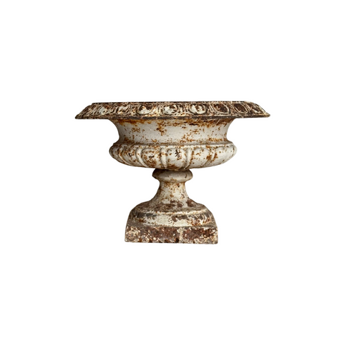 Early 19th Century French Cast Iron Urn